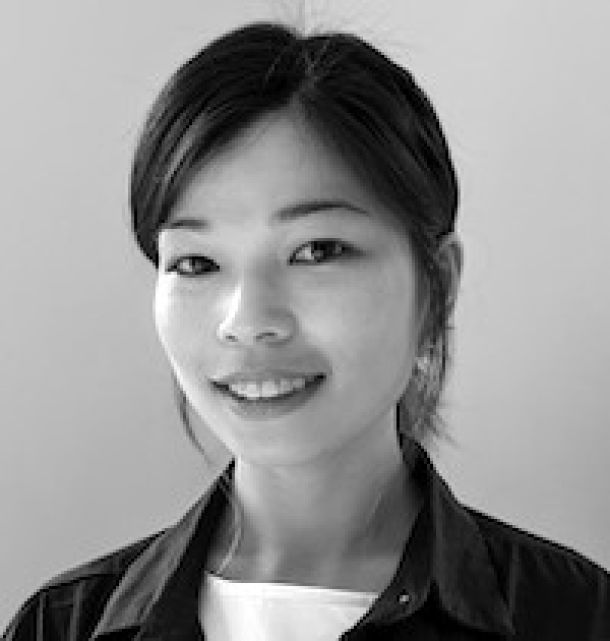 Black and white portrait headshot of Angela YT Chan